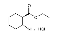 反-2-氨基-1-环己羧酸乙酯结构式
