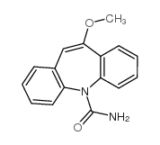 10-Methoxycarbamazepine Structure