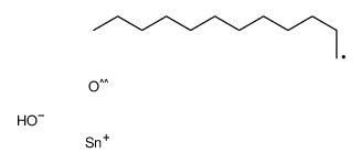 dodecyl-hydroxy-oxotin Structure