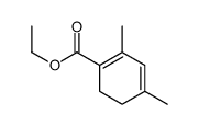 ethyl 2,4-dimethylcyclohexa-1,3-diene-1-carboxylate结构式