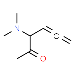 4,5-Hexadien-2-one, 3-(dimethylamino)- (9CI) structure