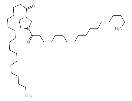 Imidazolidine,1,3-bis(1-oxooctadecyl)- (9CI) Structure