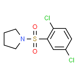 1-[(2,5-Dichlorophenyl)sulfonyl]pyrrolidine Structure