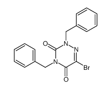 2,4-dibenzyl-6-bromo-1,2,4-triazine-3,5(2H,4H)-dione结构式