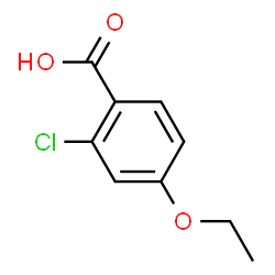 2-Chloro-4-ethoxybenzoic acid结构式