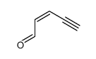 pent-2-en-4-ynal结构式