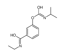 [3-(ethylcarbamoyl)phenyl] N-propan-2-ylcarbamate结构式