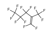 perfluoro-2-methyl-2-pentene Structure