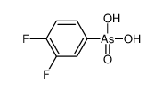 (3,4-difluorophenyl)arsonic acid结构式