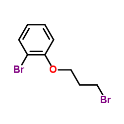 1-(3-丙氧基溴)-2-溴苯结构式