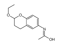 N-(2-ethoxy-3,4-dihydro-2H-chromen-6-yl)acetamide结构式