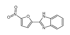 2-(5-nitro-2-furyl)-1H-benzoimidazole结构式