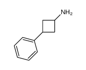 顺-3-苯基环丁-1-胺结构式
