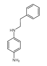 N-PHENETHYL-BENZENE-1,4-DIAMINE Structure