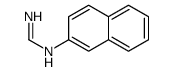 N'-naphthalen-2-ylmethanimidamide结构式
