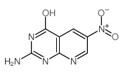 9-amino-4-nitro-2,8,10-triazabicyclo[4.4.0]deca-2,4,8,11-tetraen-7-one structure