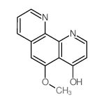 5-methoxy-1H-1,10-phenanthrolin-4-one Structure