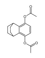 1,2,3,4-tetrahydro-1,4-ethanonaphthalene-5,8-diyl diacetate结构式