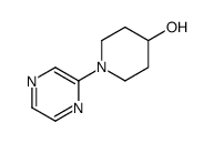 1-Pyrazin-2-yl-piperidin-4-ol structure