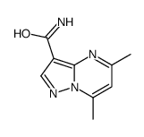 5,7-dimethylpyrazolo[1,5-a]pyrimidine-3-carboxamide Structure