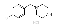 1-(4-氯苄基)哌嗪结构式