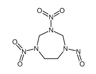 1,3-dinitro-5-nitroso-1,3,5-triazepane Structure