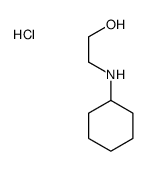 2-(cyclohexylamino)ethanol hydrochloride结构式