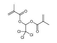 2,2,2-trichloroethylidene dimethacrylate Structure