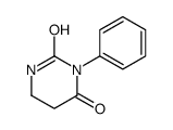 3-phenyl-1,3-diazinane-2,4-dione结构式