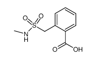 2-((N-methylsulfamoyl)methyl)benzoic acid Structure