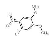 1-bromo-4,5-dimethoxy-2-nitrobenzene structure