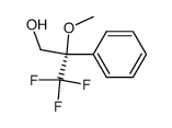 (S)-3,3,3-trifluoro-2-methoxy-2-phenylpropanol Structure