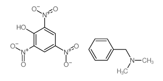 N,N-dimethyl-1-phenyl-methanamine; 2,4,6-trinitrophenol结构式