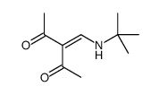 3-[(tert-butylamino)methylidene]pentane-2,4-dione结构式