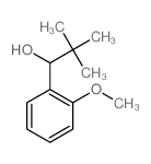 Benzenemethanol, a-(1,1-dimethylethyl)-2-methoxy- structure