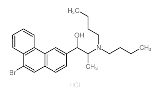 1-(9-bromophenanthren-3-yl)-2-(dibutylamino)propan-1-ol结构式