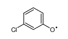 3-Chlorophenol radical Structure