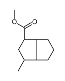 Octahydro-3-methyl-1-pentalenecarboxylic acid methyl ester Structure