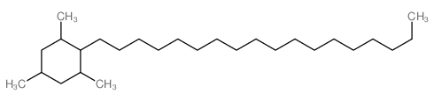 1,3,5-trimethyl-2-octadecylcyclohexane结构式