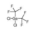 dichloro-bis(trifluoromethyl)germane Structure