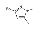 3-Bromo-1,5-dimethyl-1H-1,2,4-triazole Structure