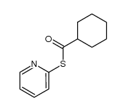 S-pyridin-2-yl cyclohexanecarbothioate Structure