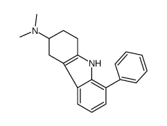 N,N-dimethyl-8-phenyl-2,3,4,9-tetrahydro-1H-carbazol-3-amine Structure