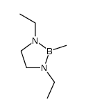 1,3-diethyl-2-methyl-1,3,2-diazaboracyclopentane Structure