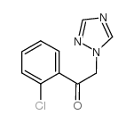 1-(2-氯苯基)-2-(1H-1,2,4-噻唑-1-基)-乙酮结构式