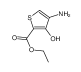 2-Thiophenecarboxylicacid,4-amino-3-hydroxy-,ethylester(9CI)结构式