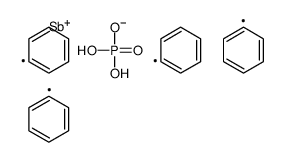 dihydrogen phosphate,tetraphenylstibanium结构式