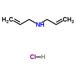Di-allylamine, hydrochloride structure