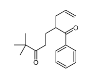 6,6-dimethyl-1-phenyl-2-prop-2-enylheptane-1,5-dione Structure