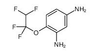 4-(1,1,2,2-tetrafluoroethoxy)-3-benzenediamine structure